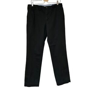 Polo Ralph Lauren Mens‎ Chino Pants 32x30 Black Stretch Straight Fit Casual
